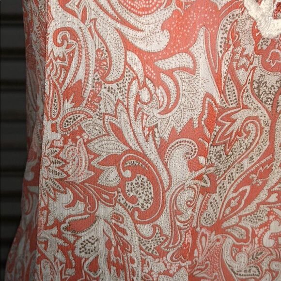 🛍️Forever 21 Fun top sheer with lace neckline - Picture 5 of 7